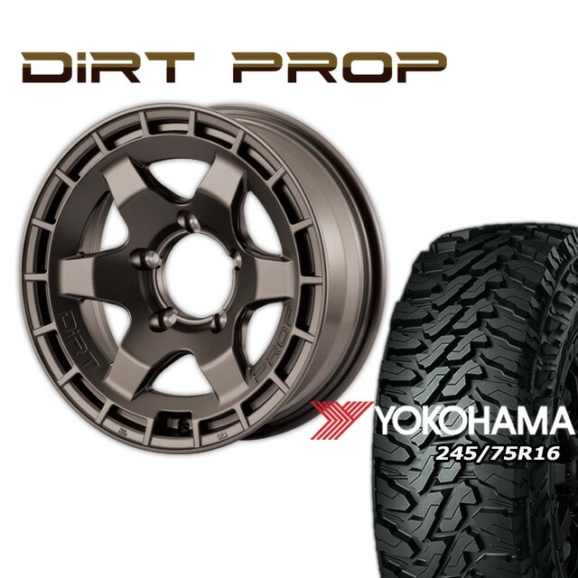 FARM DIRT PROP ޥåȥ֥ 166J/5H -5 襳ϥ  M/T G003 245/75R16 (4ܥå or 1)