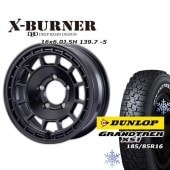 åɥ쥹 ۥ FARM X-BURNER ޥåȥ֥å 166J/5H -5 å ȥå XS1 (ۥ磻ȥ쥿) 185/85R16 4ܥå