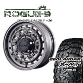 FARM ROGUE-9 ޥåȥ᥿å 165.5J/5H +20 襳ϥ  X-MT G005 7.00R16 (4ܥå or 1)