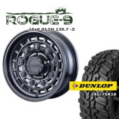 FARM ROGUE-9 ޥåȥ֥å 166J/5H -5 å ȥåMT2  245/75R16 磻ɥ (4ܥå or 1)
