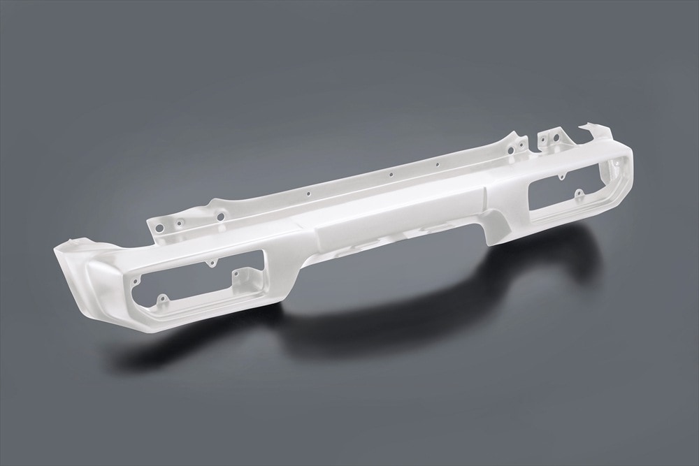 JB74 FRP製 FARM プロトゥルーバンパー リア用 ピュアホワイトパール