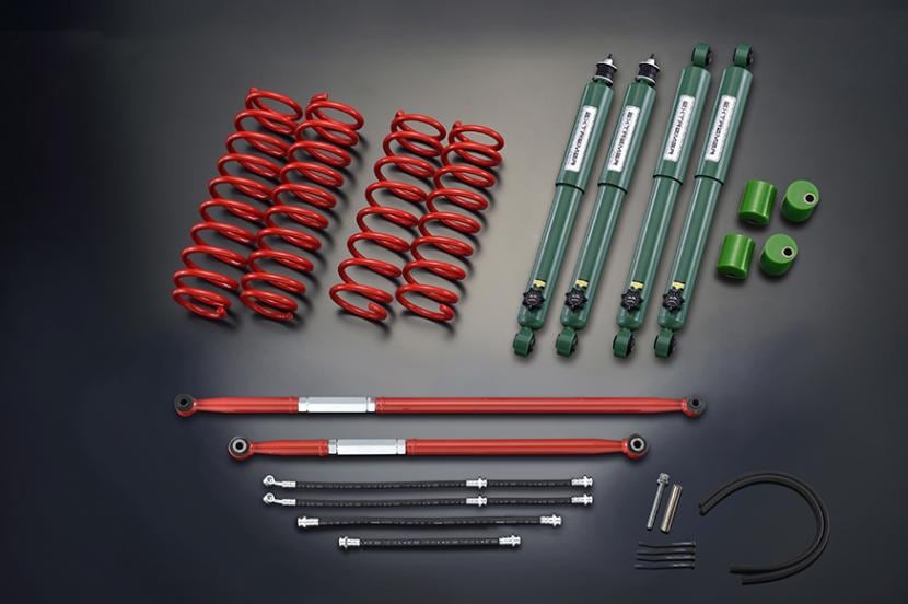 FARM サスペンションセット JB23/33/43 【 EXTREMER BLACK STEXBK 2