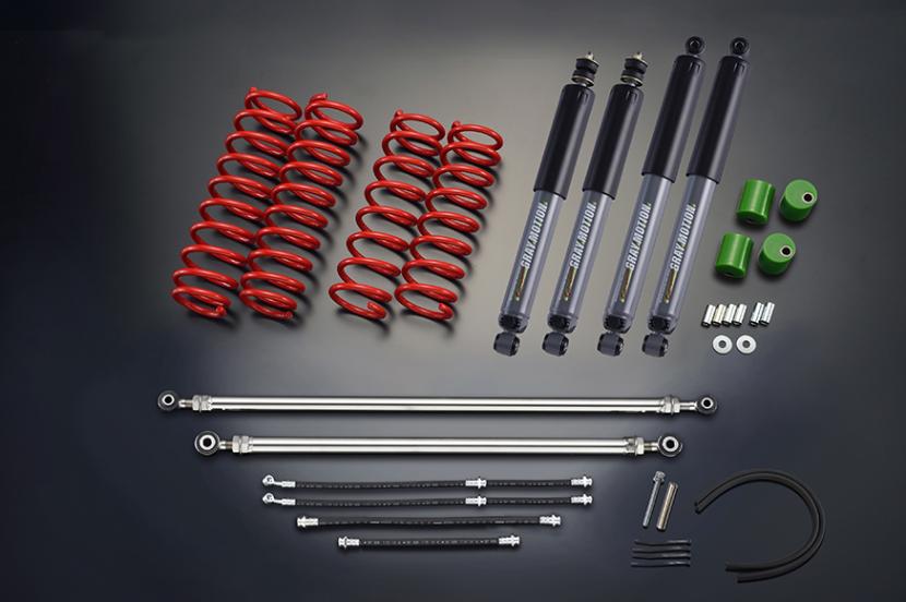 特集,サスペンションセット | ジムニーのカスタムパーツ専門店モーター