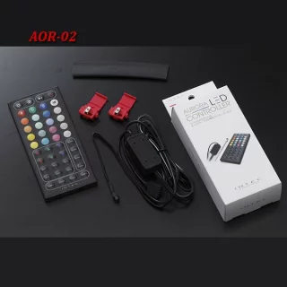 【在庫限り】INTEC オーロラLEDリモコン＆オーロラテープ専用コントローラー [AOR-02]