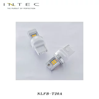 INTEC ハイパフォーマンス LED バルブ T20 アンバー ウインカー 450lm 高輝度8LED ハイパワーSMD 保安基準適合 [NLFB-T20A]