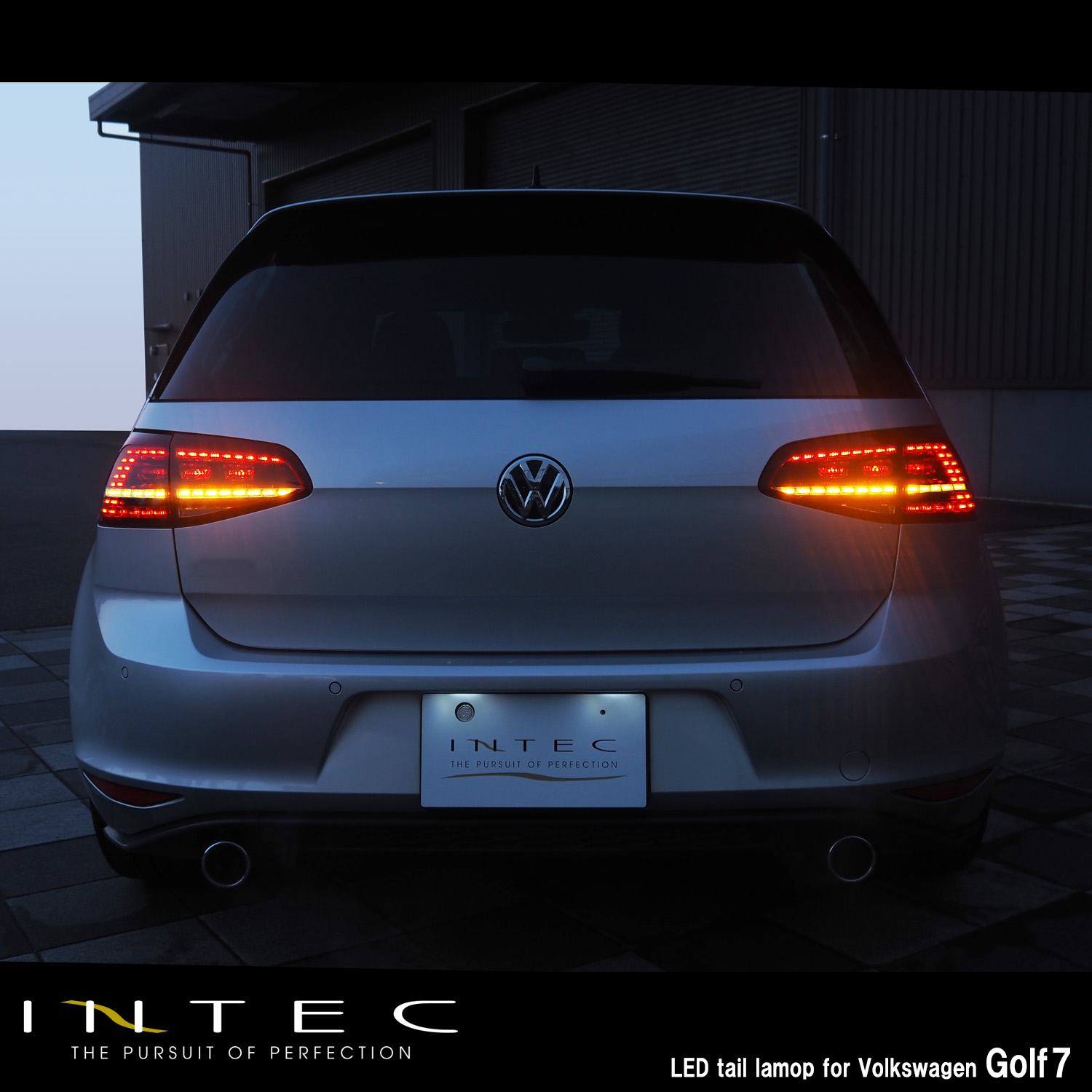 ［美品］ゴルフ7 テールランプ フォルクスワーゲン ゴルフ7 GOLF7 5G 前期 LED テールライト