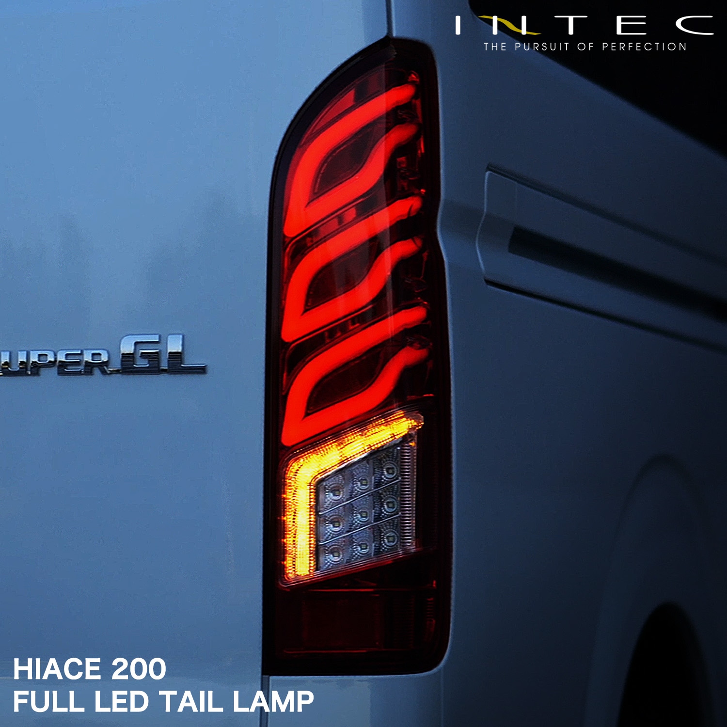 ハイエース 200系用 フルLEDテールランプ Type2 INTEC | 車種別