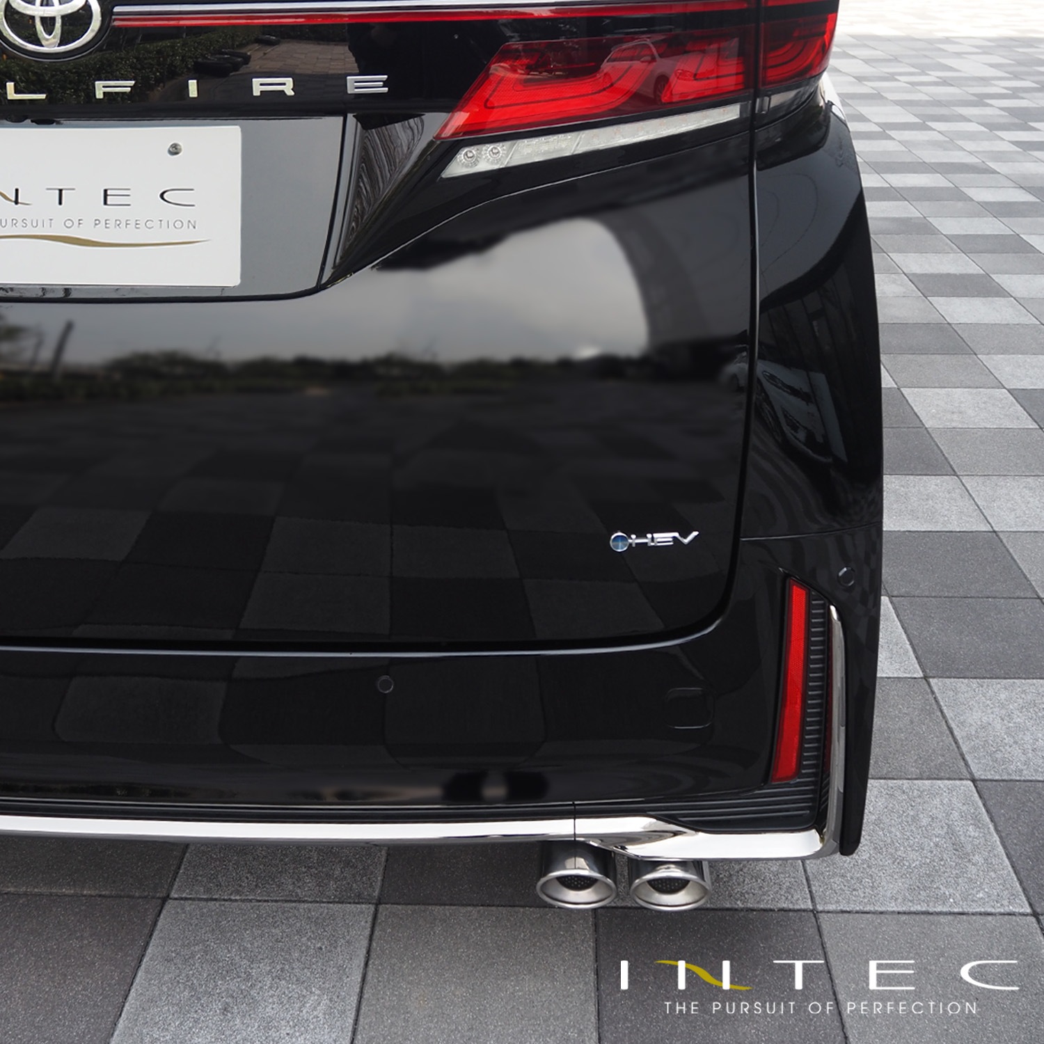 トヨタ 40系 アルファード / ヴェルファイア用 マフラーカッター INTEC