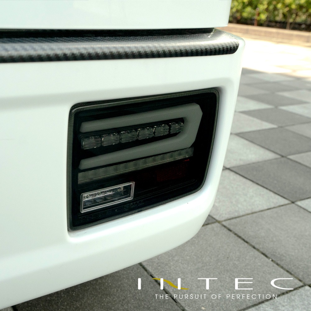 スズキ エブリイ DA17V/ DA64V用 フルLEDテールランプ　Eマーク取得　保安基準適合証　1年保証 INTEC