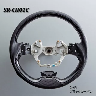 トヨタ C-HRステアリング [ブラックカーボン SR-CH01C]