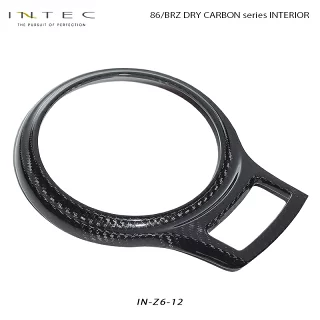 ZN6 86 / ZC6 BRZ 前期・後期  共通　綾織ドライカーボン シフトベゼルパネル  [IN-Z6-12]