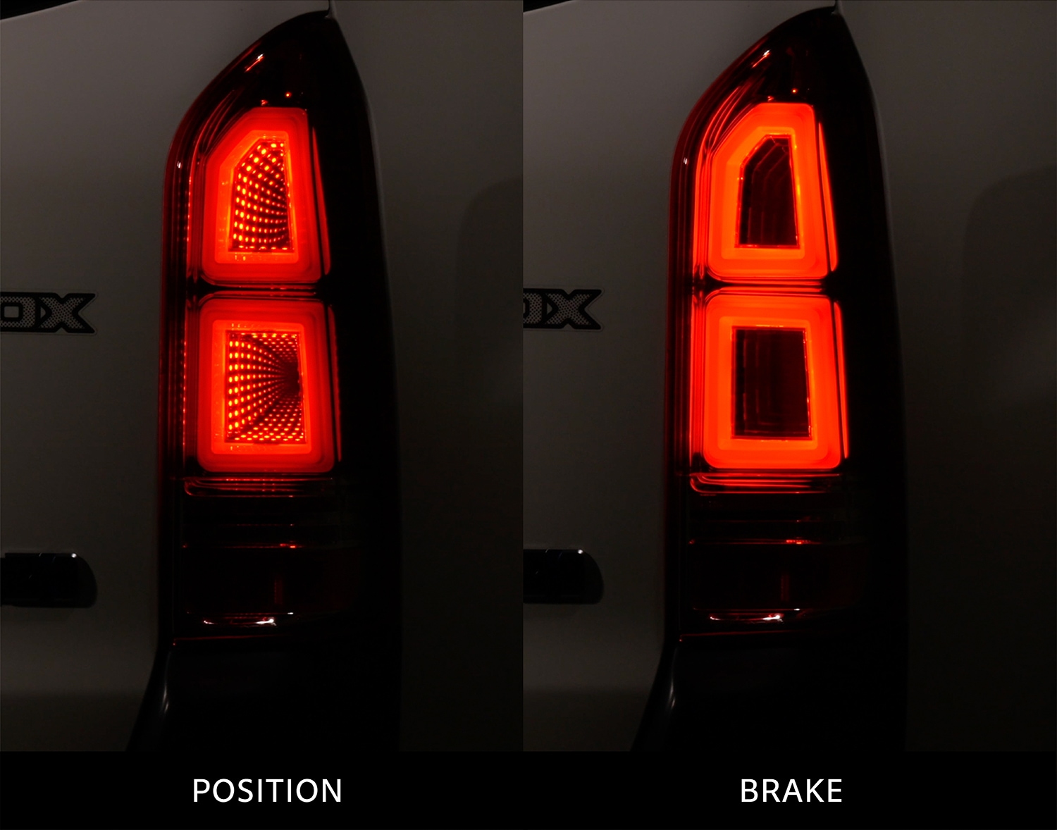 【セット販売】プロボックス(50系/160系)/サクシード(160系)用 フルLEDテールランプ＋ハイマウントストップランプ