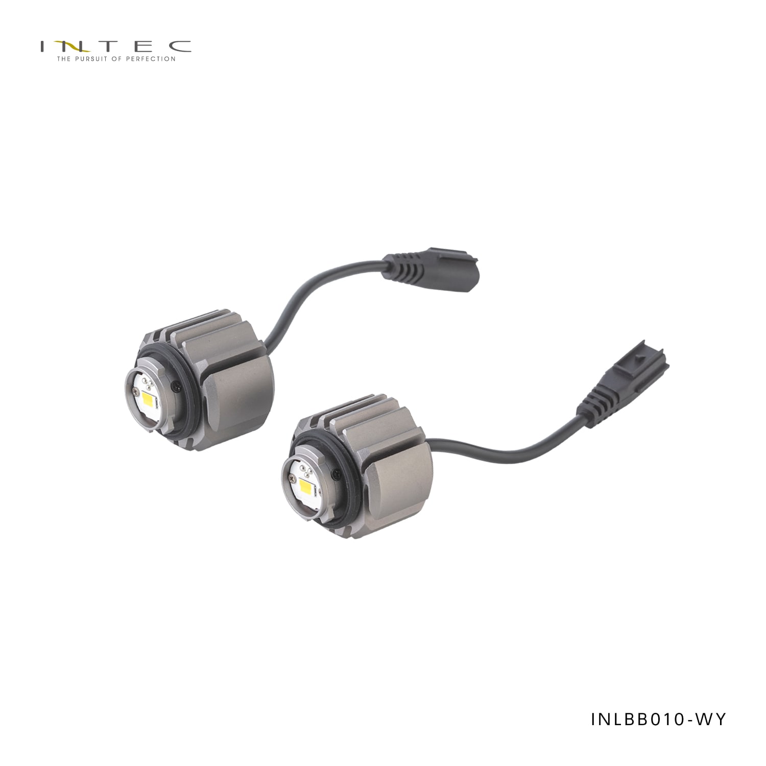 トヨタ純正LEDフォグ交換用バイカラーバルブ ホワイト/イエロー切替