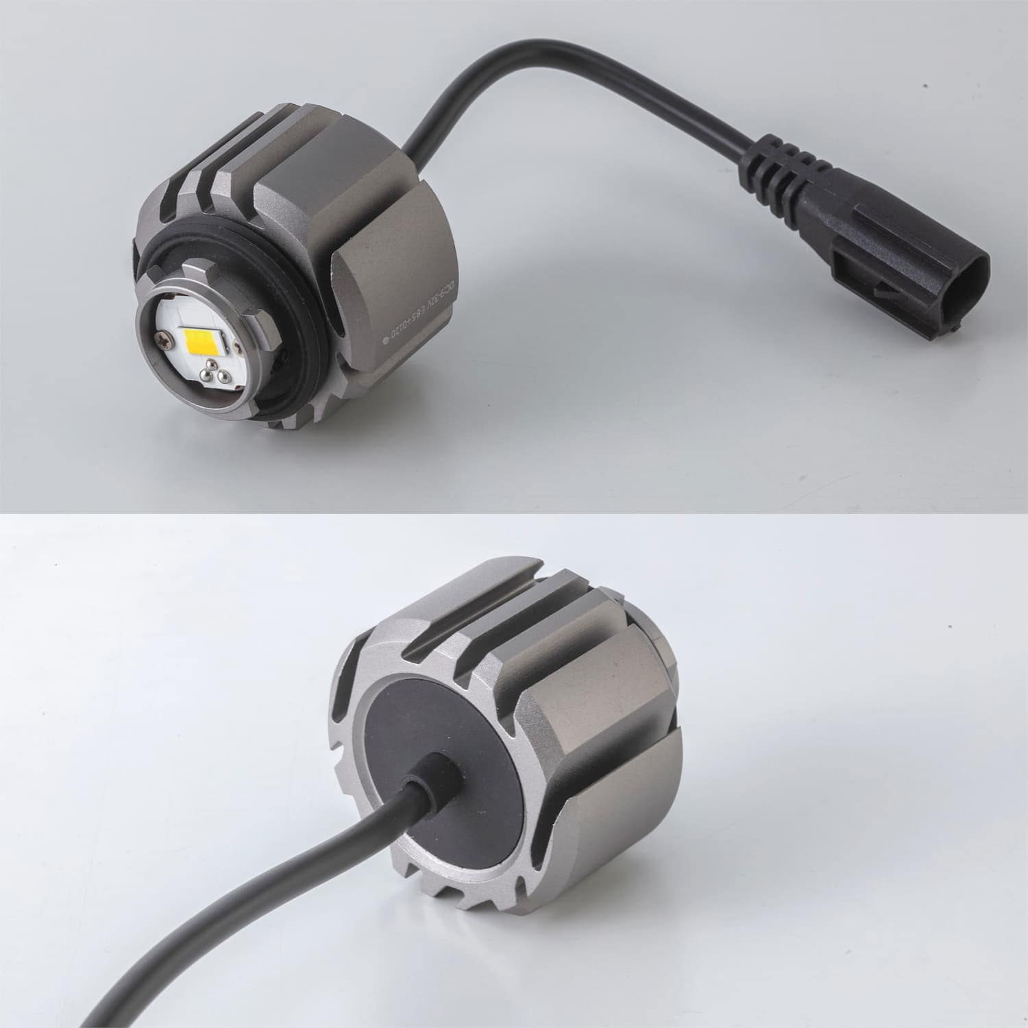 トヨタ純正LEDフォグ交換用バイカラーバルブ ホワイト/イエロー切替