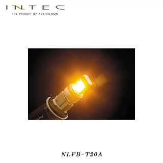 INTEC ハイパフォーマンス LED バルブ T20 アンバー ウインカー 450lm 高輝度8LED ハイパワーSMD 保安基準適合 [NLFB-T20A]