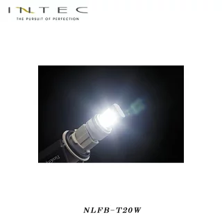 INTEC ハイパフォーマンス LED バルブ T20 ホワイト バックランプ コーナリングランプ 550lm 高輝度8LED ハイパワーSMD 保安基準適合 [NLFB-T20W]