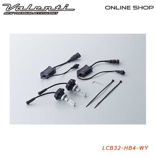 ヴァレンティ ジュエルLEDバイカラーフォグバルブ HB4[LCB32-HB4