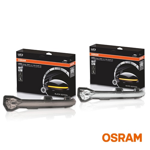 OSRAM オスラム【正規品】ドアミラーウインカー LEDrivingR dynamic mirror indicator  for VW Golf VII VWゴルフVII / トゥーランII用 OSRAM LEDrivingR ダイナミックミラーインジケーター