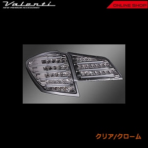 【補修用・片側のみ】　Valenti ヴァレンティ<br>ジュエルLEDテールランプ TRAD<br>スバル BR レガシイ ツーリングワゴン/レガシイ アウトバック<br>【VALENTI JEWEL LED TAIL LAMP TRAD】[クリア／クローム　TSBRLEG-CC-1]