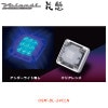 花魁 【24V車用】 LEDスクエアマーカー　クリアレンズブルー （アンダーライト無し）<br>【OIRAN LED SQUARE MARKER】[OSM-BL-24CLN]