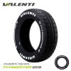 【4本ご注文で送料無料】 VALENTI 215/60R17 ハイエース専用設計 ホワイトレター タイヤ FLYINGSTER【VT17-001-21560R】