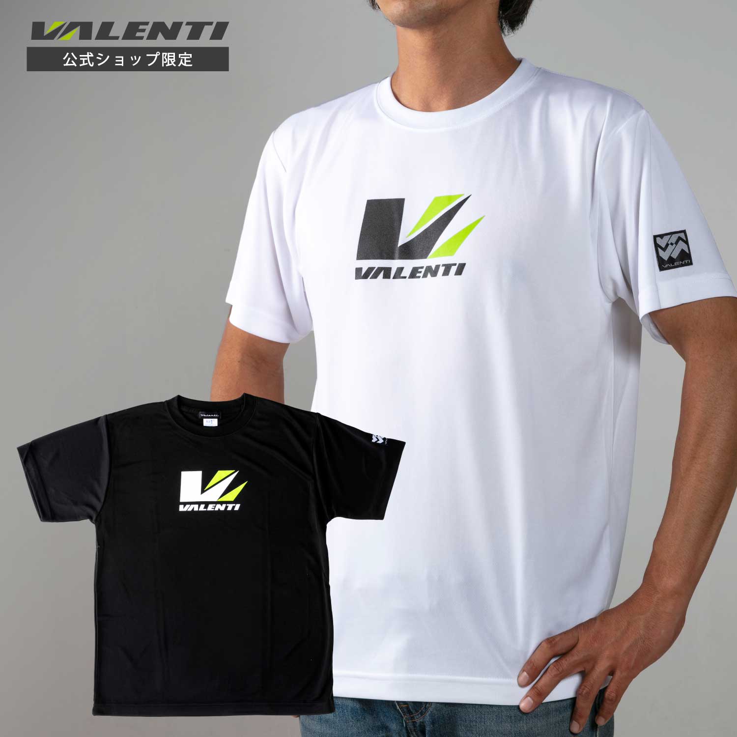【公式ショップ限定】VALENTI ヴァレンティ TW ﾄﾞﾗｲTシャツ　Aデザイン【ATS-24SU01】