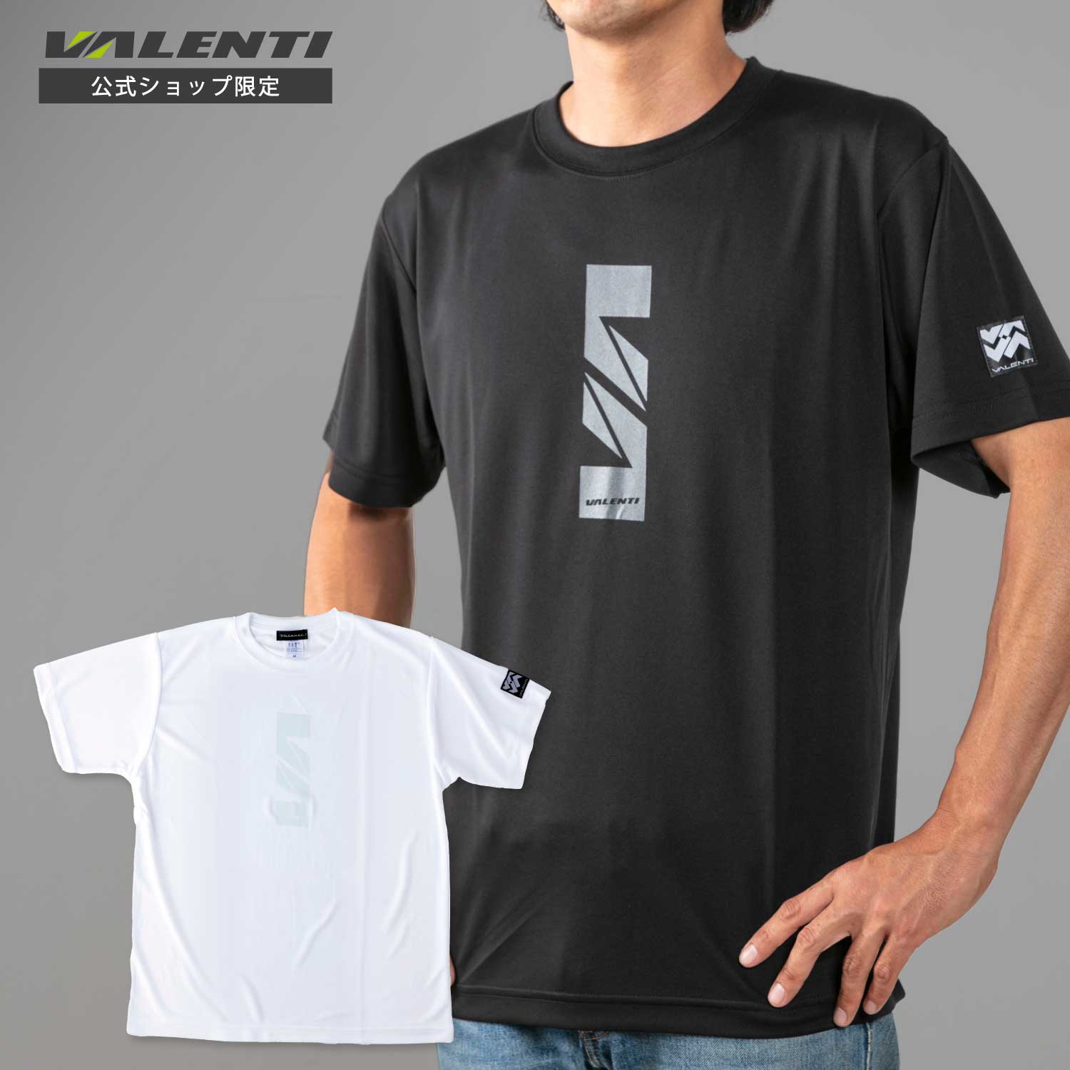 【公式ショップ限定】VALENTI ヴァレンティ TW ﾄﾞﾗｲTシャツ　Bデザイン【ATS-24SU02】