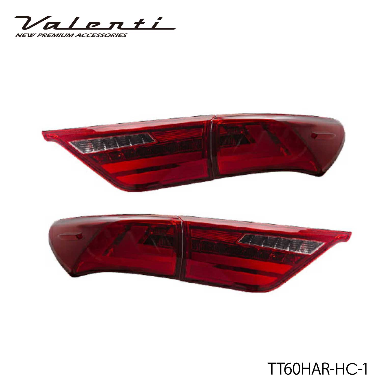 60ハリアーヴァレンティテールランプ　 大幅値下げ　大特価 トヨタ 60系 ハリアー JEWEL LED TAIL LAMP REVO｜製品情報｜VALENTI