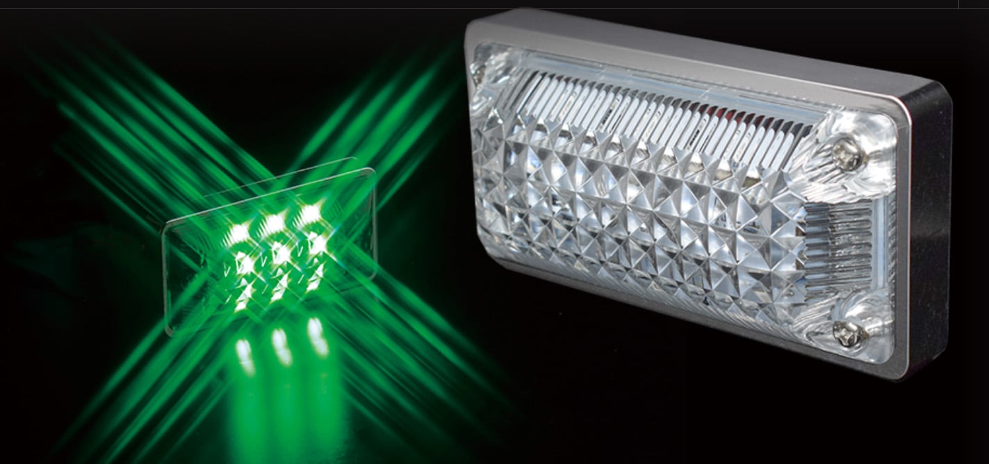 20個セット販売】花魁 LEDサイドマーカーランプ クリアレンズ 24V用 L