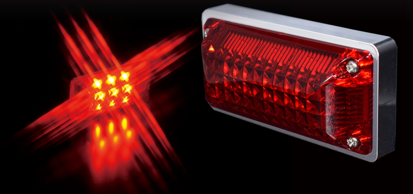 20個セット販売】花魁 LEDサイドマーカーランプ 12V用 L型マーカー