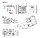 花魁 【12V車用】 LEDスクエアマーカー　ブルーレンズ （アンダーライト付き）<br>【OIRAN LED SQUARE MARKER】[OSM-BL-12]