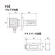Valenti moto ヴァレンティモト ジュエルLED ヘッドバルブ ZZシリーズ H4HL 6000K 8000lm/6500lm 車検対応 3年保証【MZZ11-H4HL-60】