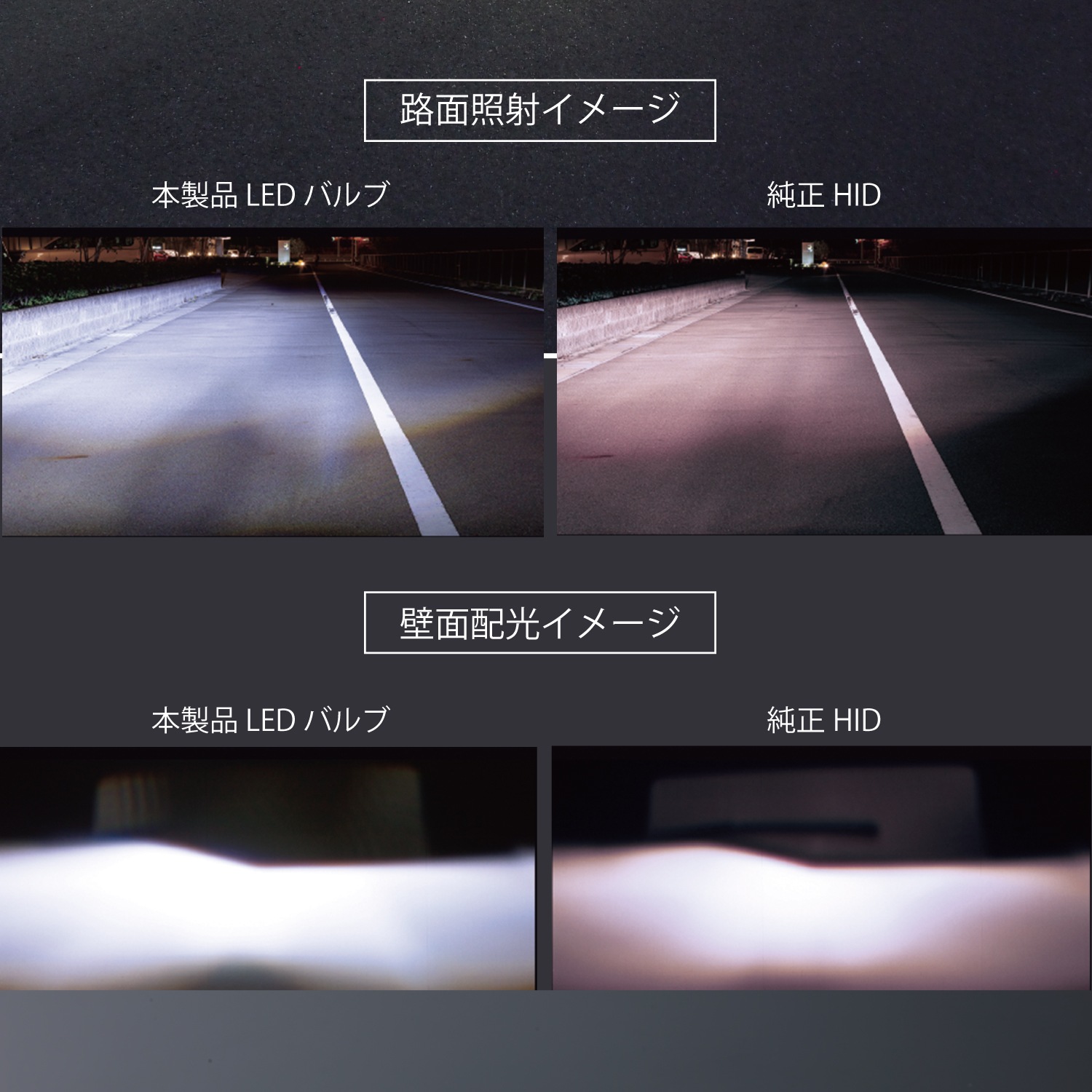 花魁 OIRAN LEDヘッドバルブ トラック用 閃光 24V D2 6000K 11000lm 直電タイプ 車検対応