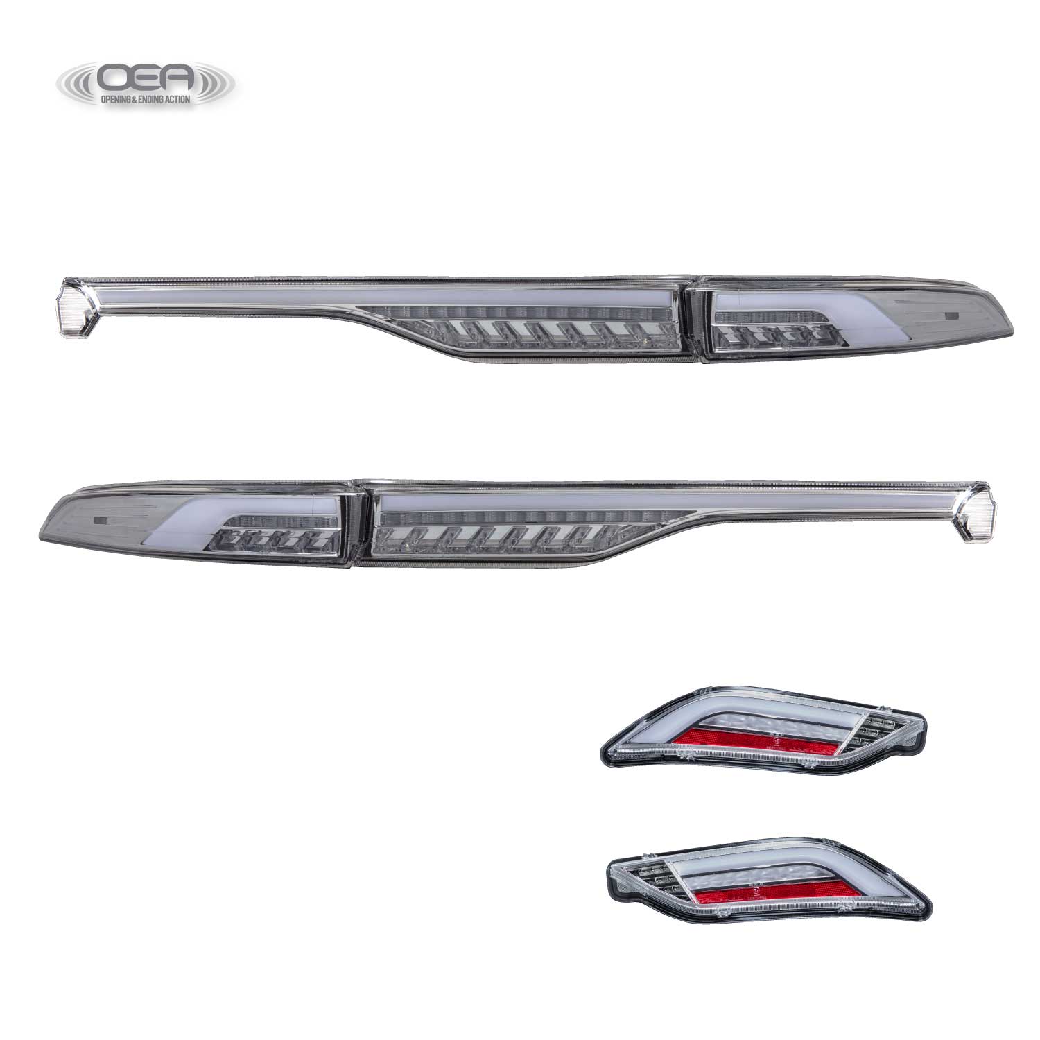 Valenti ヴァレンティ ハリアー 80系 ジュエルLEDテールランプ 上下