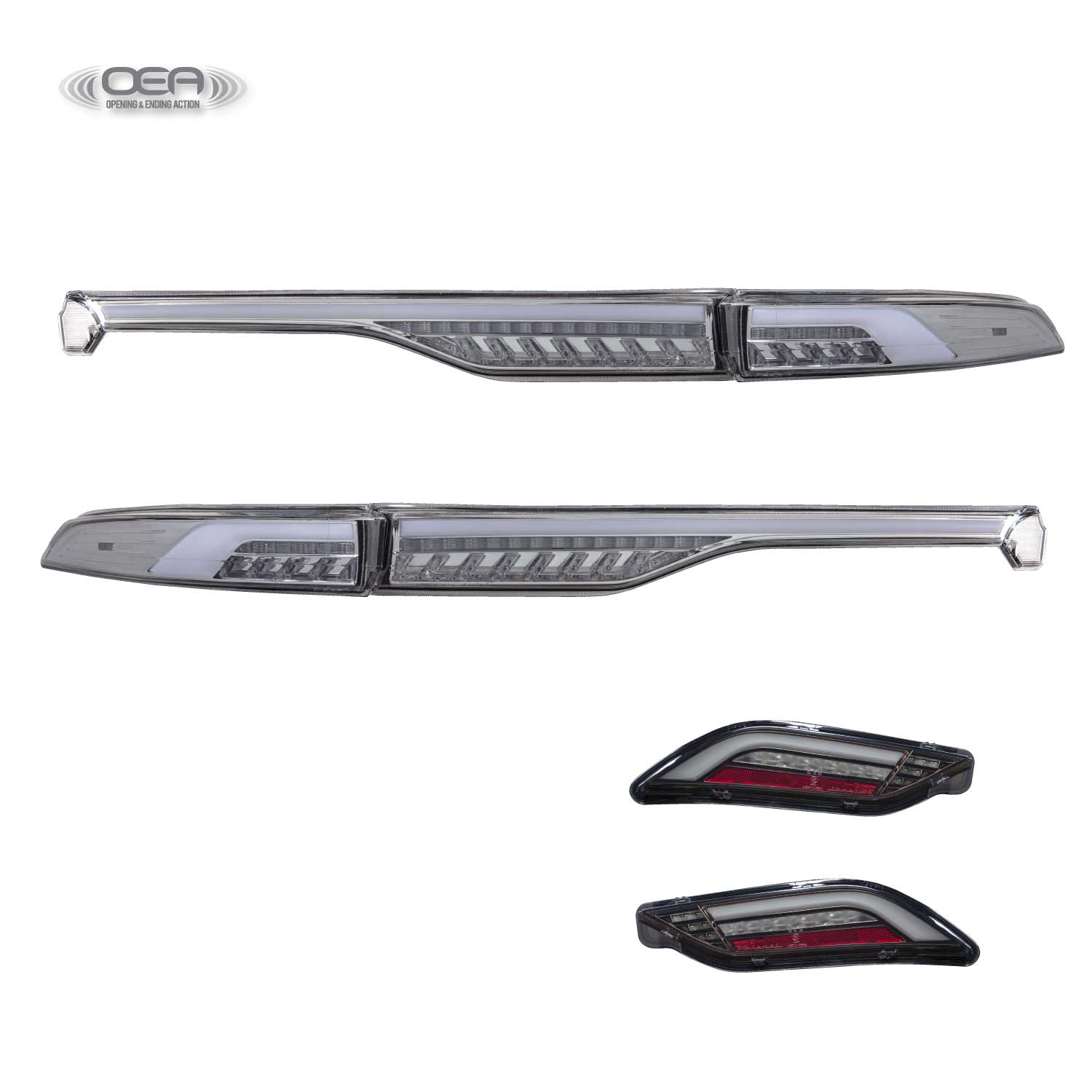 Valenti ヴァレンティ ハリアー 80系 ジュエルLEDテールランプ 上下セット ULTRA アッパーCC（上側）OEA シーケンシャル 流れるウインカー 保安基準適合 Eマーク取得 1年保証