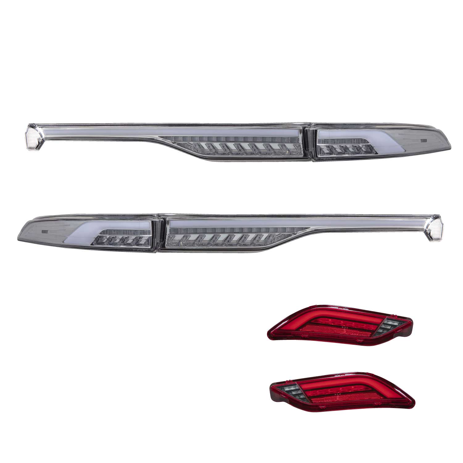 Valenti ヴァレンティ　ハリアー 80系 ジュエルLEDテールランプ 上下セットREVO アッパーCCシーケンシャル 流れるウインカー 保安基準適合 Eマーク取得 1年保証 