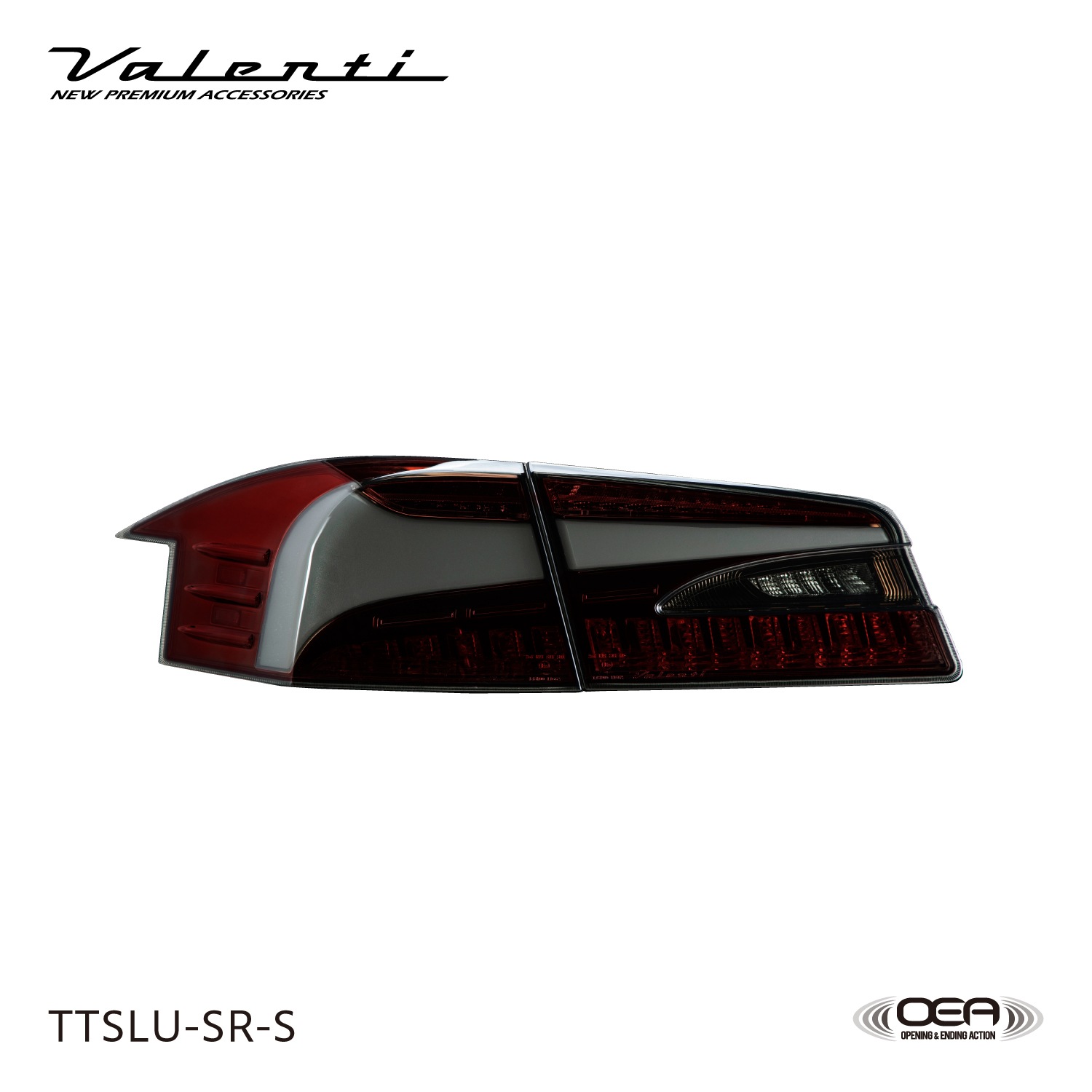【公式ショップ限定カラー】Valenti ヴァレンティ　テスラ モデルS LEDテールランプULTRA OEA シーケンシャル 保安基準適合 Eマーク取得 1年保証【TTSLU-SR-S】