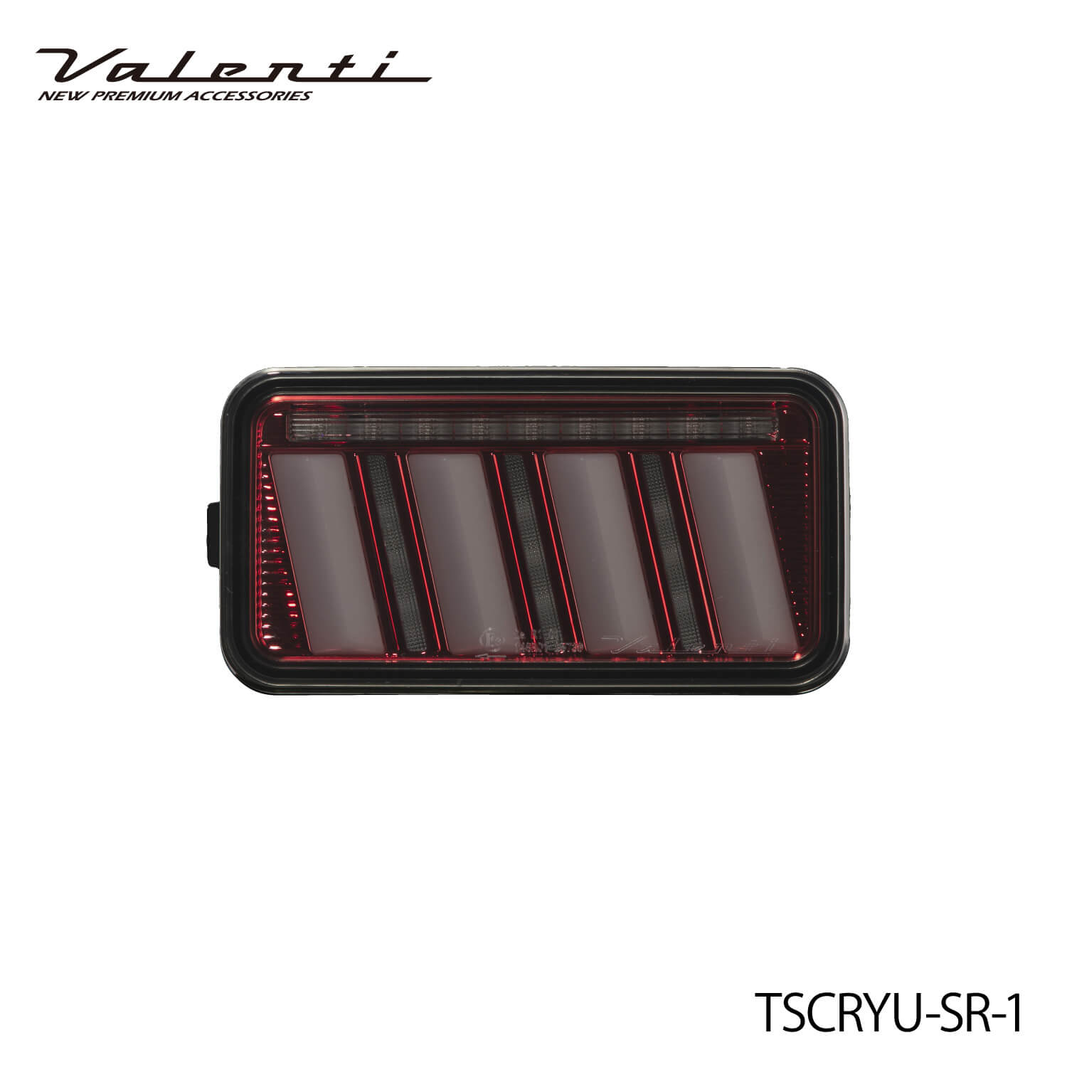 【予約販売 10月以降発送予定】【公式ショップ限定カラー】Valenti ヴァレンティ スズキキャリイ用 ジュエルLEDテールランプ ULTRA ライトスモーク/レッドクローム 保安基準適合 Eマーク取得 1年保証【TSCRYU-SR-1】
