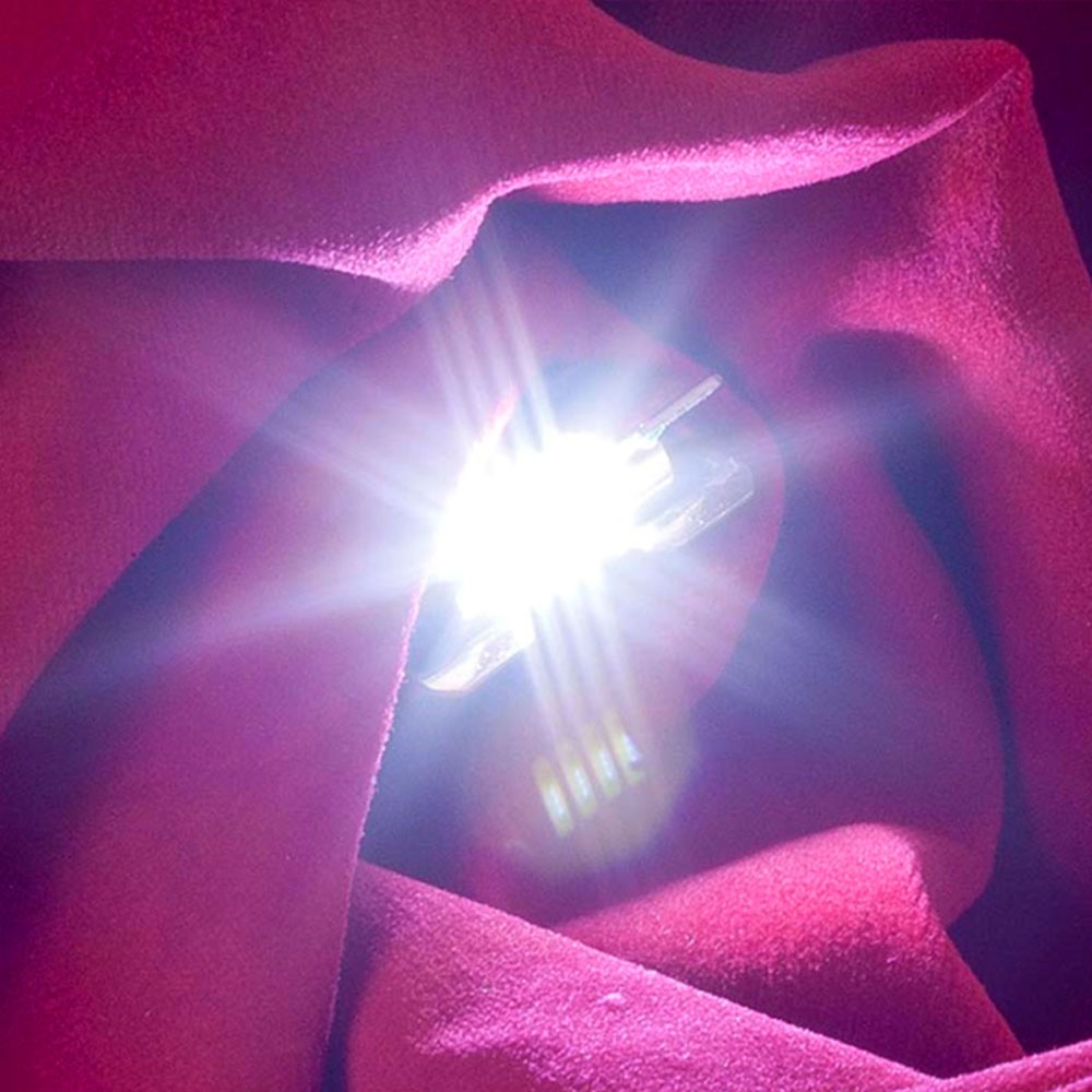 ヴァレンティ VL201-T1030-A ジュエルLEDバルブ VLシリーズ アイスホワイト10000 T8×28/T10×31共用(枕球)フェストンタイプ 110lm 1個入り