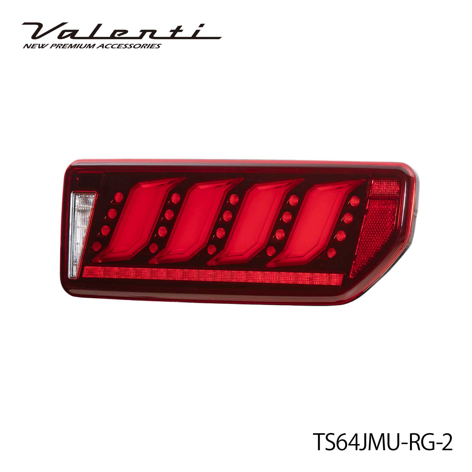 【予約販売 5月頃発送予定】Valenti ヴァレンティ ジムニー・ノマド・シエラ用 ジュエルLEDテールランプ ULTRA タイプ2 保安基準適合 Eマーク取得 1年保証 【TS64JMU-2】