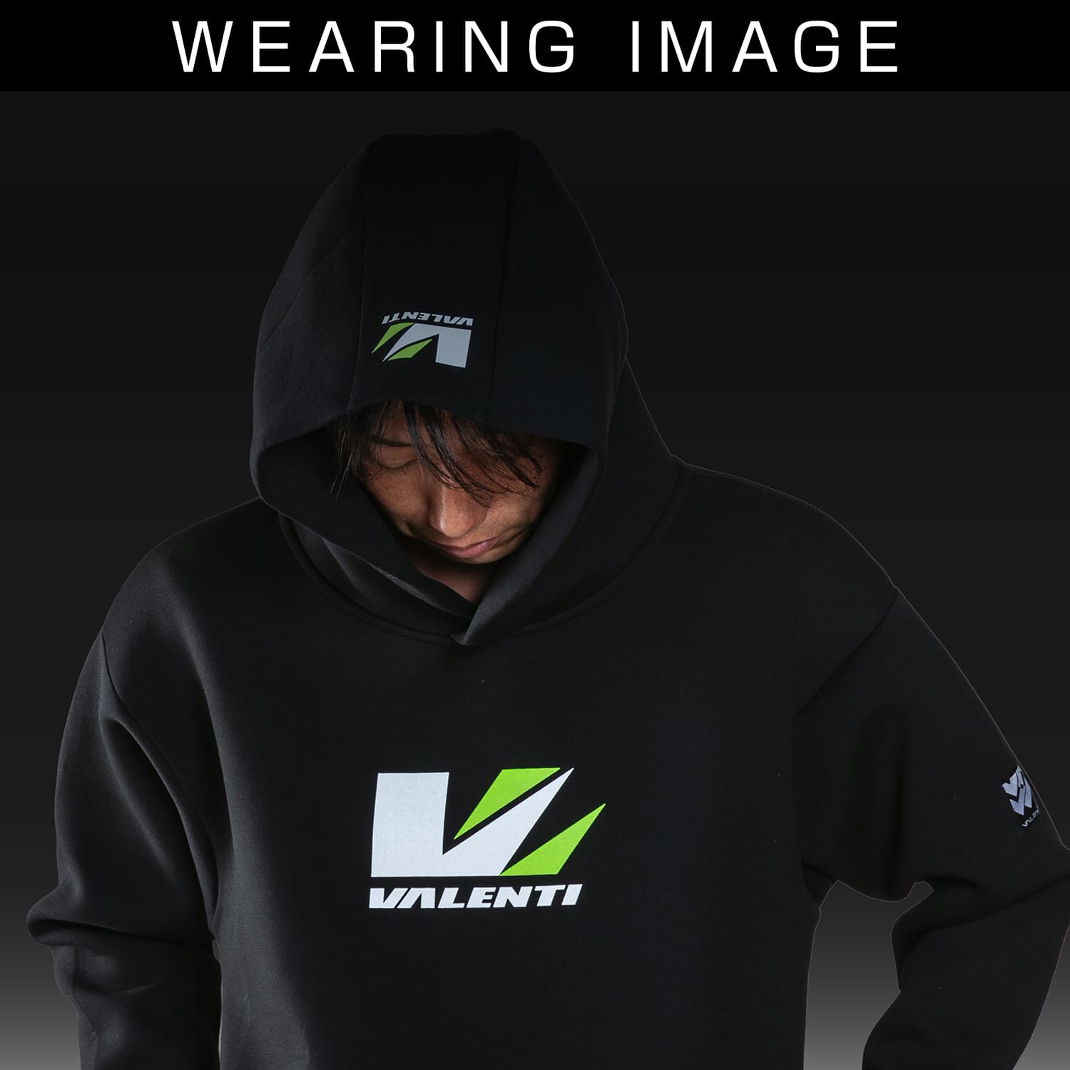 VALENTI TW ダンボールニットプルパーカー