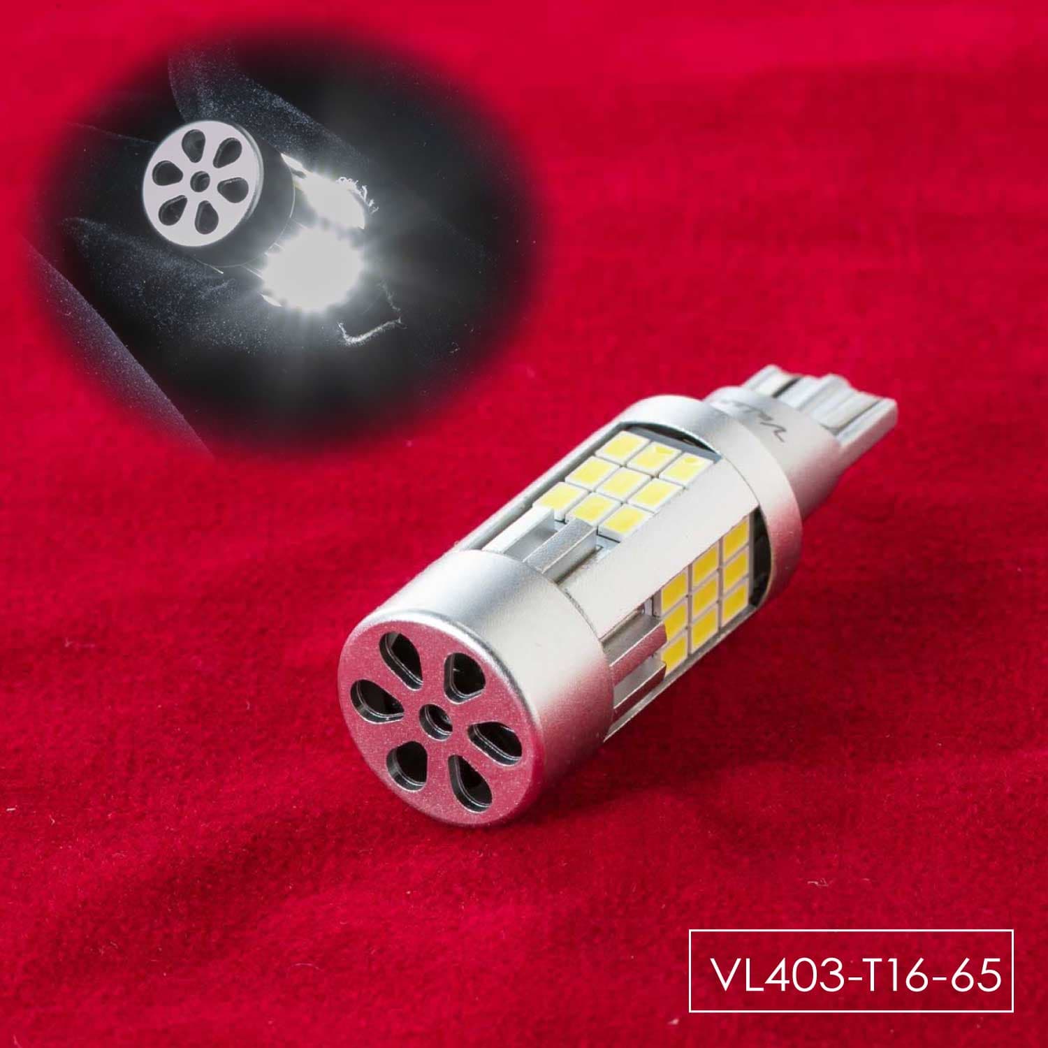 VALENTI ヴァレンティ ジュエルLEDバルブ VL4シリーズ VL403 T16クールホワイト6500 バックランプ 12V 1個入り【車検対応】