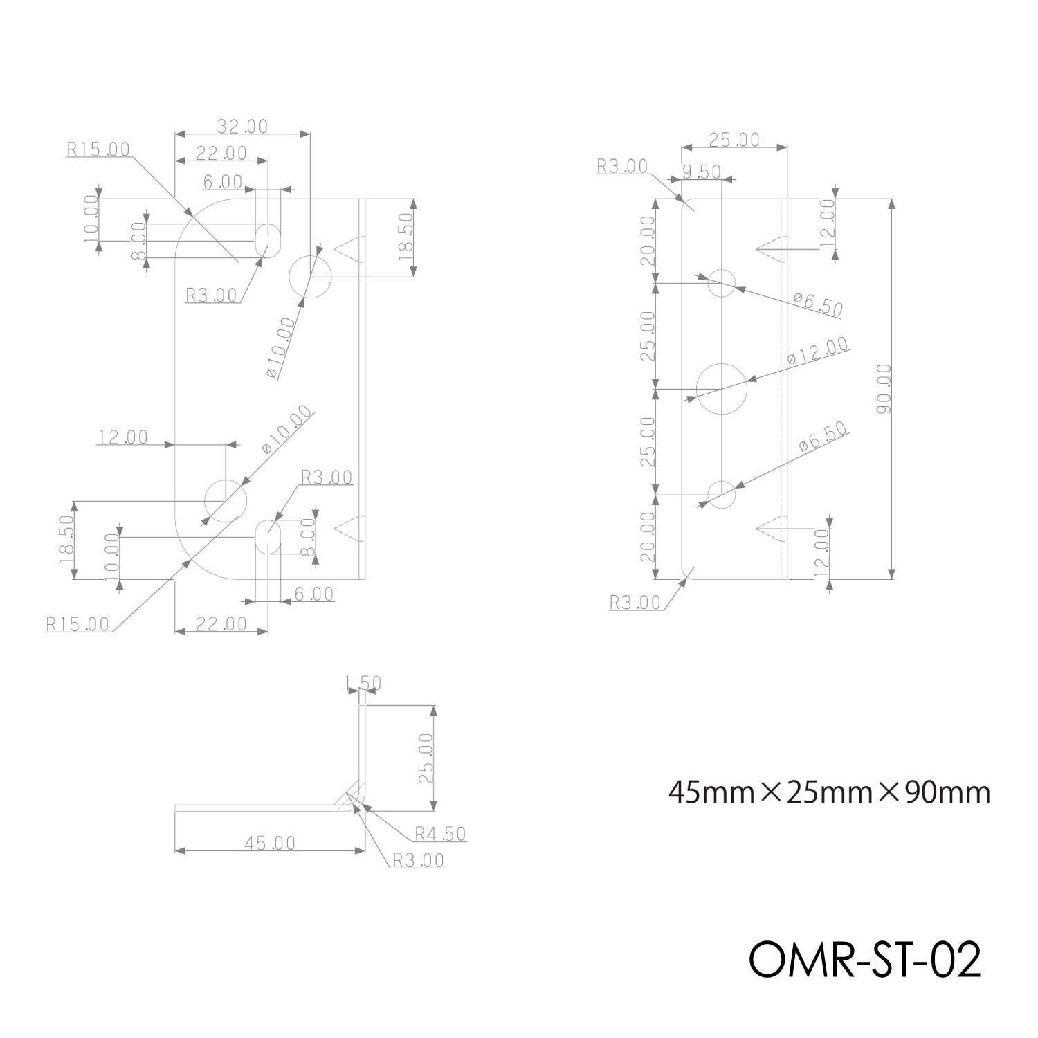 【お取り寄せ商品】花魁 OIRAN  ステンレス マーカーステー L型 1個入 マーカーランプ用 トラック 【OMR-ST】
