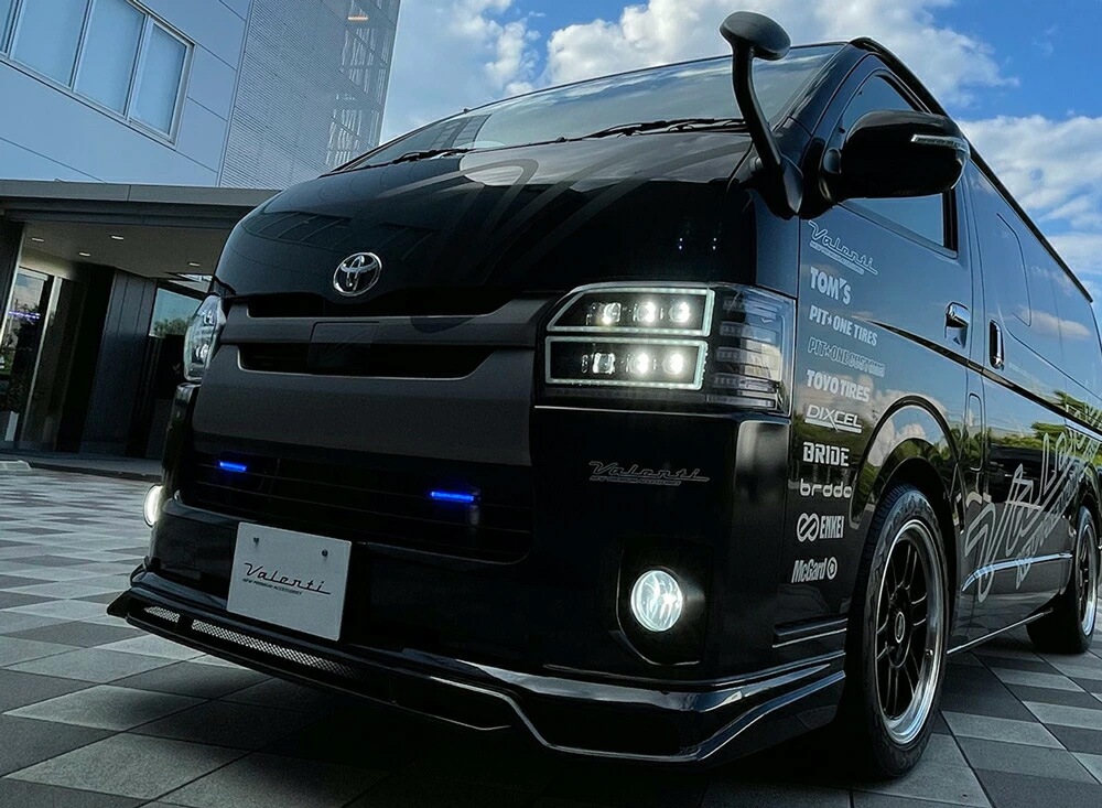 【補修用・片側のみ】Valenti ヴァレンティ ジュエルヘッドランプ ウルトラ 200ハイエース １型/2型３型４型～現行 クリア/ブラック 保安基準適合 1年保証