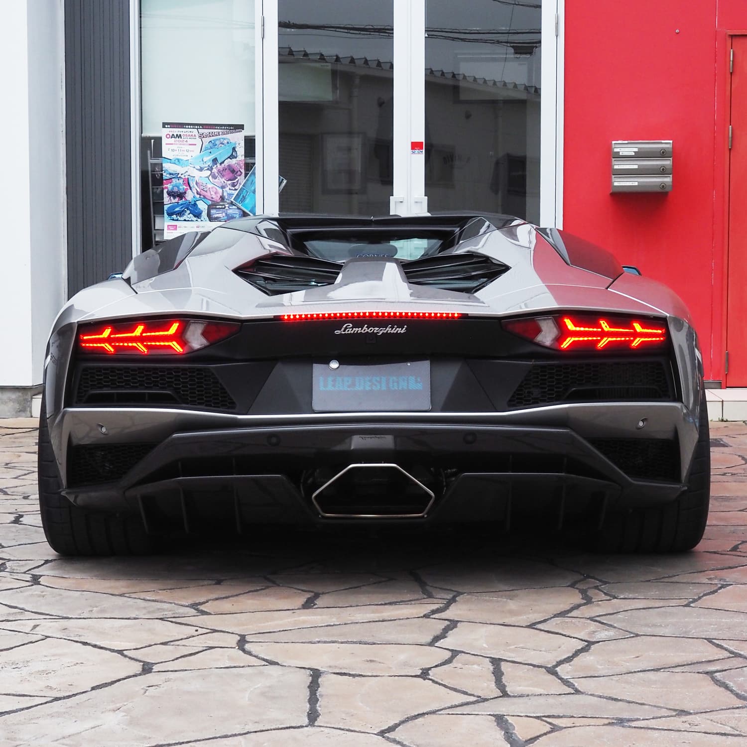 Valenti ヴァレンティLEDハイマウントストップランプ ULTRA ランボルギーニ アヴェンタドール OEA シーケンシャル 保安基準適合 Eマーク取得 1年保証