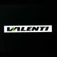 【公式ショップ限定】Valenti ヴァレンティ タイヤロゴ カッティング ステッカー110mm/165mm/220mm 3カラー