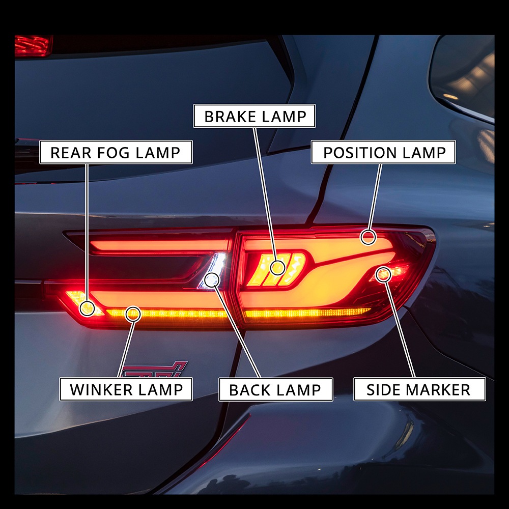 Valenti ヴァレンティ　レヴォーグ VN#ジュエルLEDテールランプULTRA  OEA シーケンシャル 流れるウインカー 保安基準適合 Eマーク取得 1年保証【TSVNLEU】