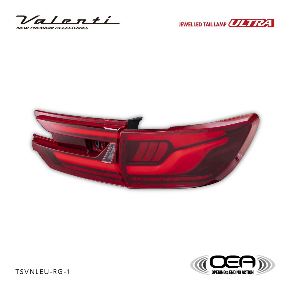 Valenti ヴァレンティ　レヴォーグ VN#ジュエルLEDテールランプULTRA  OEA シーケンシャル 流れるウインカー 保安基準適合 Eマーク取得 1年保証【TSVNLEU】