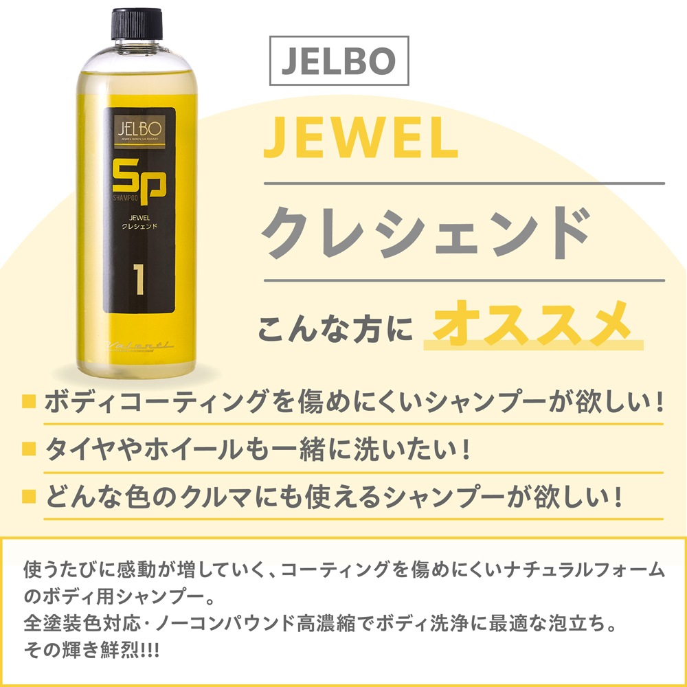 JELBO シャンプー・ガラス系コート・クロス3点セット 【SP-10】【BC-20】【GR-10】