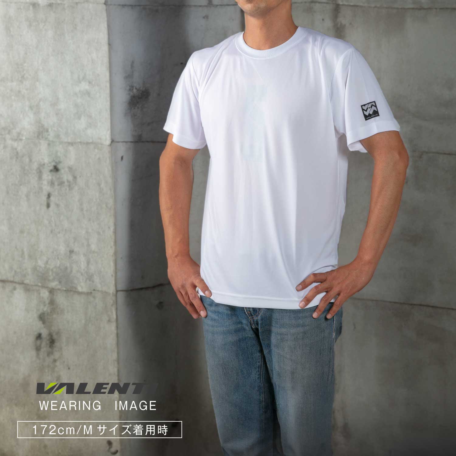 【公式ショップ限定】VALENTI ヴァレンティ TW ﾄﾞﾗｲTシャツ　Bデザイン【ATS-24SU02】